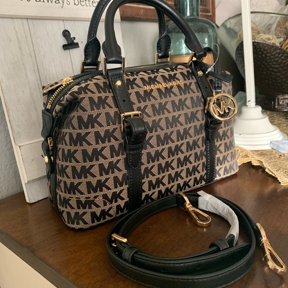 Last one ✂️New MK set 🖤 medium satchel & wallet - Picture 3 of 8